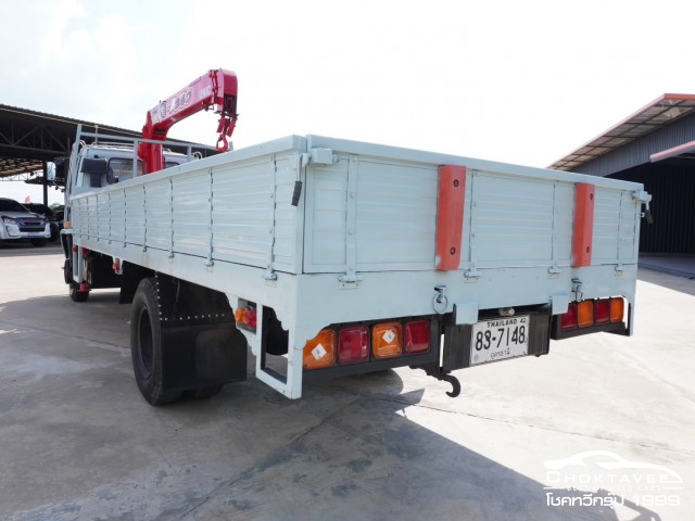 อีซูซุล็อกกี้ 6ล้อ 195 แรงม้า ยาว7เมตร ติดเคน